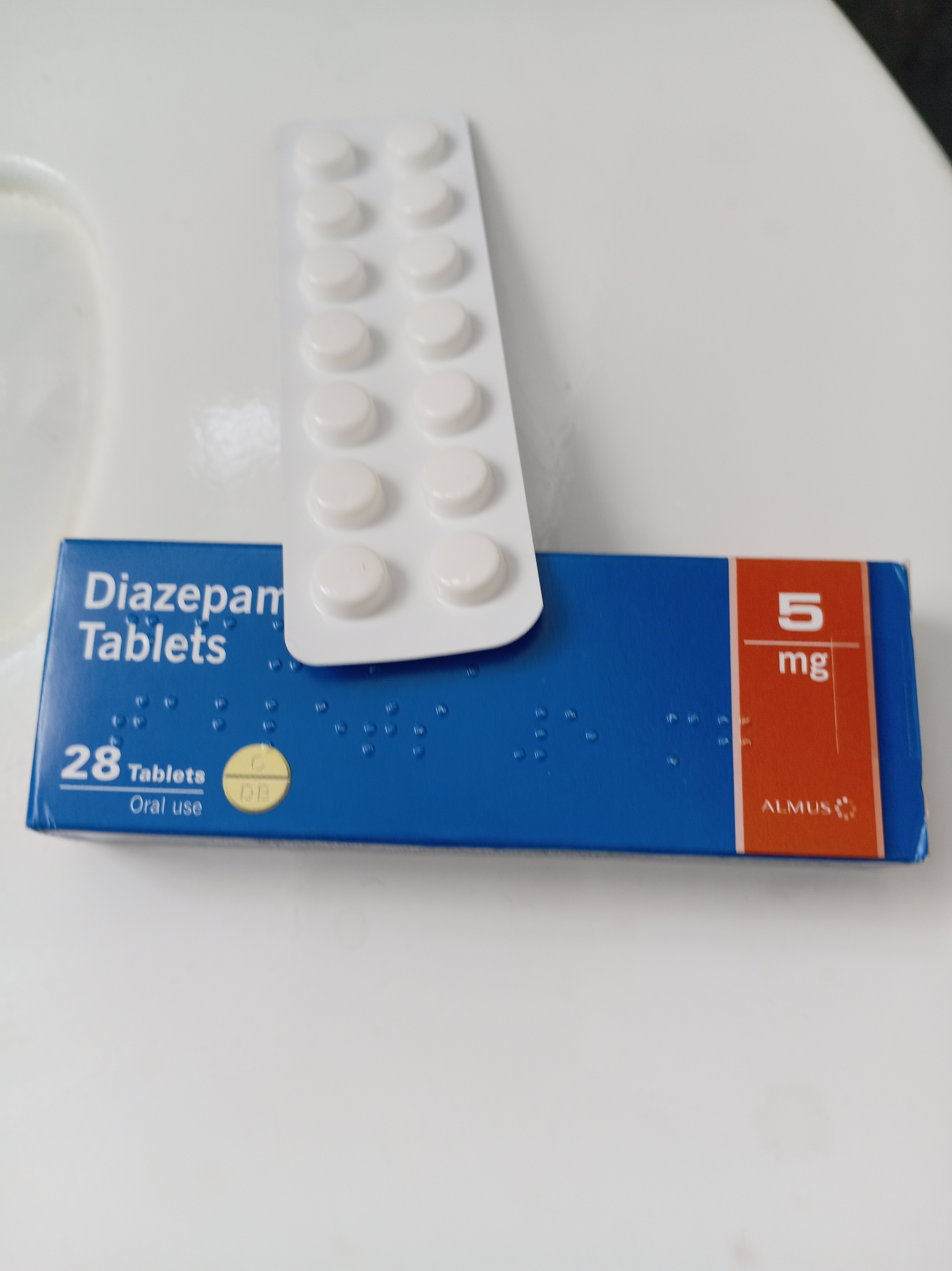 28 Diazepam 5mg